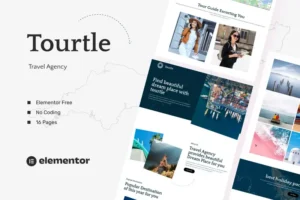 Mua Tourtle - Travel Agency Template Kits giá rẻ