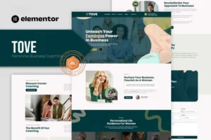 Mua Tove - Feminine Business Coaching Elementor Template Kit giá rẻ