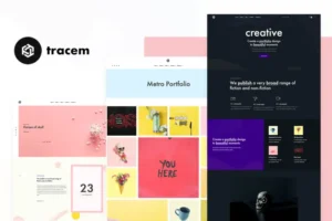 Mua Tracem - Agency & Portfolio WordPress Theme giá rẻ