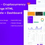 Tradee – Cryptocurrency Exchange Template