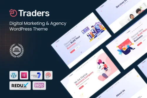 Mua Traders - Digital Marketing & Agency WordPress giá rẻ