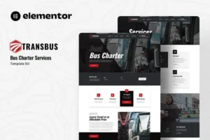 Mua Transbus - Bus Charter Service Elementor Template Kit giá rẻ