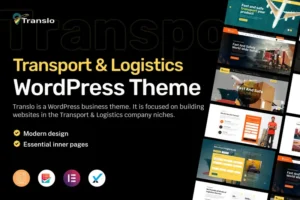 Mua Translo – Logistics Transportation WordPress Theme giá rẻ