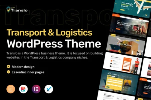 Mua Translo – Logistics Transportation WordPress Theme giá rẻ