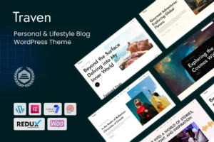 Mua Traven - Personal & Lifestyle Blog WordPress Theme giá rẻ