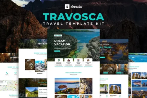 Mua Travosca - Travel Elementor Template Kit giá rẻ