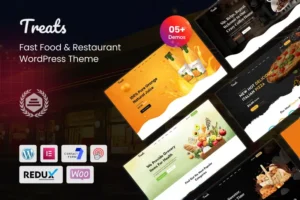 Mua Treats - Fast Food & Restaurant WordPress Theme giá rẻ