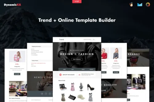 Mua Trend - Responsive Fashion Email + Online Builder giá rẻ