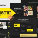 Trendsetter – Online Design Courses Elementor Pro Template Kit