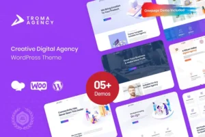 Mua Troma - Digital Agency WordPress Theme giá rẻ
