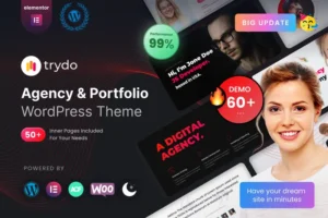 Mua Trydo - Agency & Portfolio WordPress Theme giá rẻ