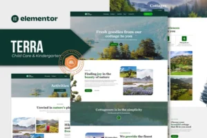 Mua Tula - Nature Cottages Elementor Template Kit giá rẻ