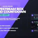 Twitch LiveStream Box and Countdown Plugin