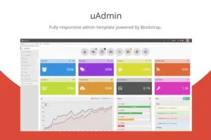 Mua uAdmin - Bootstrap Admin Template giá rẻ