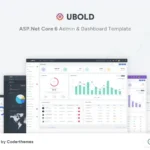 UBold – ASP.Net Core Admin & Dashboard Template