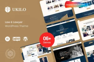 Mua Ukilo - Law & Lawyer WordPress Theme giá rẻ