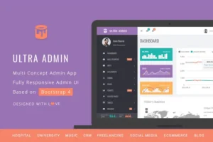 Mua Ultra - Multi Purpose Admin Theme giá rẻ