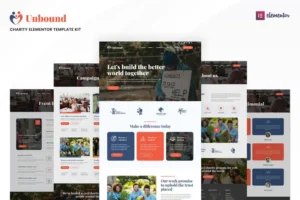 Mua Unbound - Charity & Nonprofit Elementor Template Kit giá rẻ