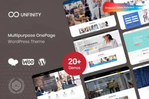 Mua Unfinity - One Page WordPress Theme giá rẻ