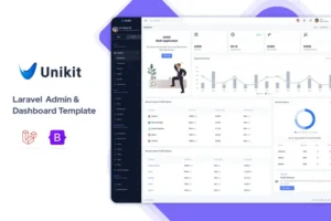 Mua Unikit - Laravel Admin & Dashboard Template giá rẻ