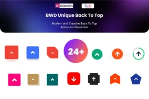 Mua Unique Back to Top addon for elementor giá rẻ