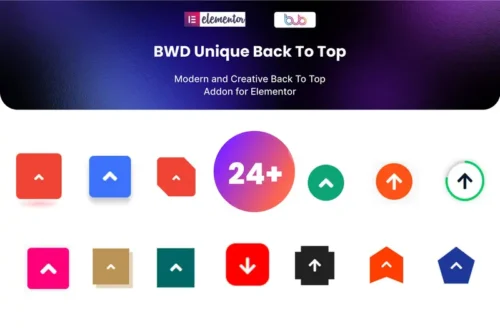 Mua Unique Back to Top addon for elementor giá rẻ