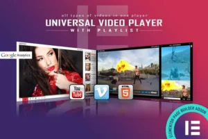 Mua Universal Video Player - Elementor Widget giá rẻ