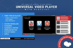 Mua Universal Video Player for WPBakery Page Builder giá rẻ