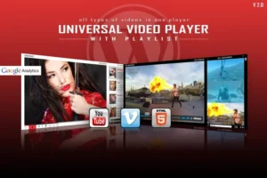 Mua Universal Video Player - WordPress Plugin giá rẻ