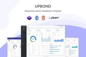 Mua Upbond - Responsive Admin Dashboard Template giá rẻ