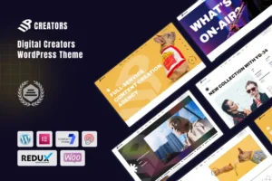 Mua UpCreators - Digital Creators WordPress Theme giá rẻ