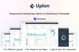 Mua Uplon - Admin & Dashboard Template giá rẻ