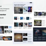 UpNext – Technology Blog & Magazine Elementor Template Kit