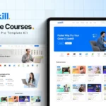 Upskill – Online Course Elementor Pro Template Kit