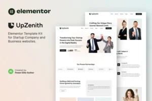 Mua UpZenith – Startup Company & Business Elementor Template Kit giá rẻ