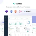 Upzet – Admin & Dashboard Template