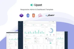 Mua Upzet - Admin & Dashboard Template giá rẻ
