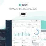 Upzet – PHP Admin & Dashboard Template