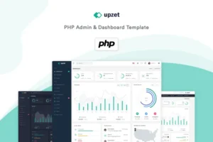 Mua Upzet - PHP Admin & Dashboard Template giá rẻ