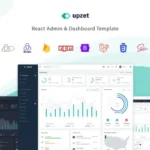 Upzet – React Admin & Dashboard Template