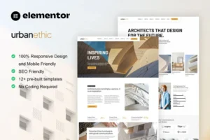 Mua Urbanethic - Architecture & Interior Elementor Template Kit giá rẻ