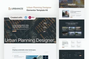 Mua Urbanize - Urban Planning Designer Elementor Template Kit giá rẻ