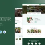 Uthan – Landscaping Gardening WordPress theme
