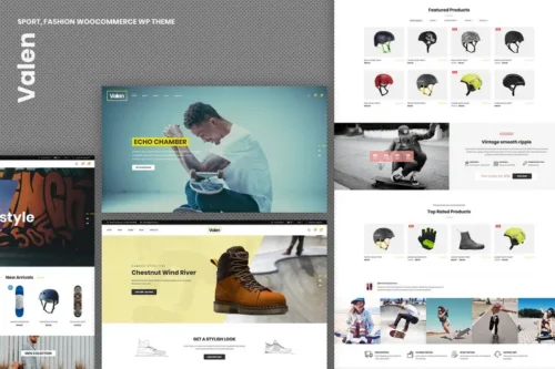 Mua Valen - Sport, Fashion WooCommerce WordPress Theme giá rẻ