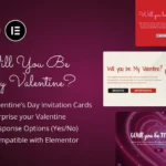 Valentine’s Day Invitations for Elementor