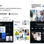 Valid – Social Media & Digital Marketing Agency Elementor Template Kit