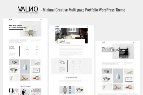 Mua Valno - Creative Portfolio WordPress Theme giá rẻ