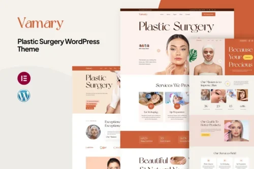 Mua Vamary - Plastic Surgery WordPress Theme giá rẻ