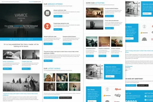 Mua Vamice Mail - Responsive Email Template giá rẻ