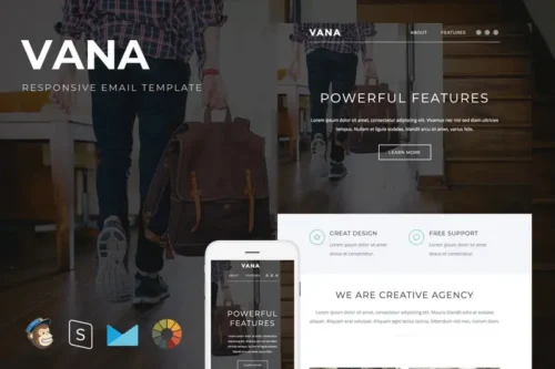 Mua Vana - Responsive Email + StampReady Builder giá rẻ